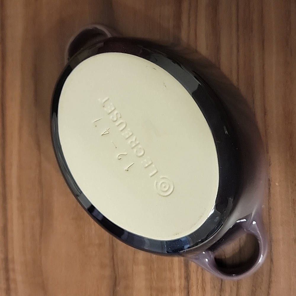 Le Creuset Cassis Mini Oval Cocotte - Picture 6 of 16